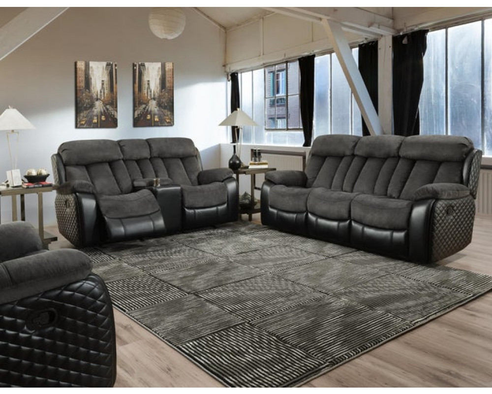 Overstock Furniture Connor Polo Sofa & Loveseat - Living Room